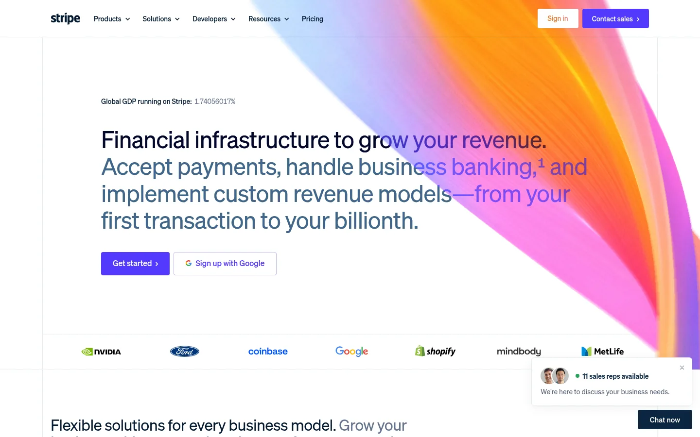 Stripe · payments platform